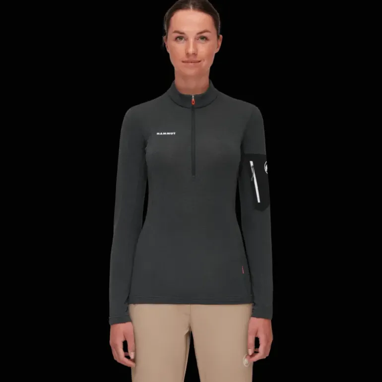 Aenergy Light ML Half Zip Pull, mellanlagertröja, halvlång dragkedja, dam - Mellanlagersjackor - Aenergy Light ML Half Zip Pull, mellanlagertröja, halvlång dragkedja, dam