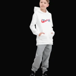 Air Pullover Fleece Hoodie, huvtröja, junior - Fritidströjor - Air Pullover Fleece Hoodie, huvtröja, junior
