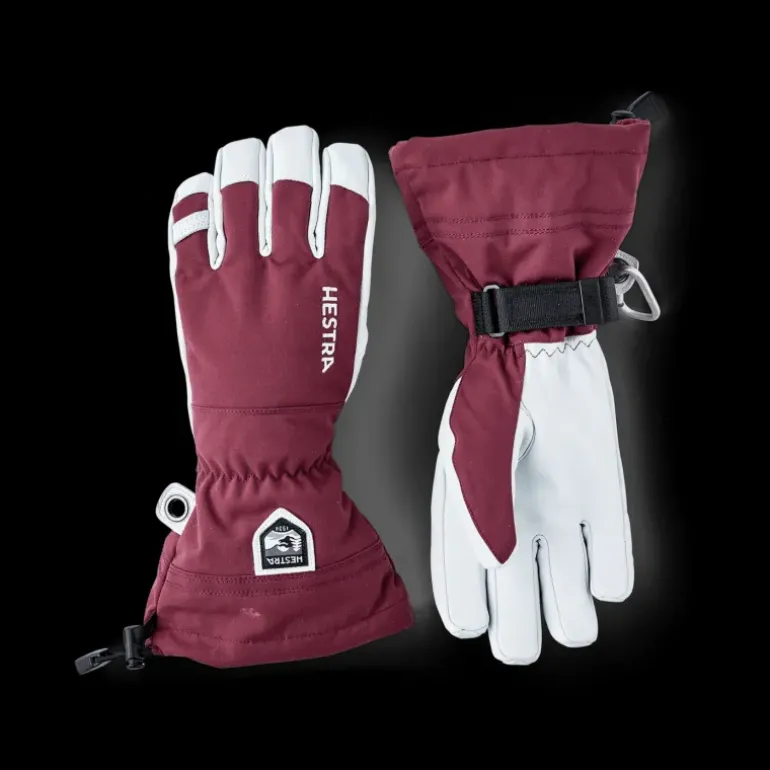 Alpine Glove Army leather Heli ski - 5 finger 24/25, skid- och snowboardhandske, unisex - Skidhandskar - Alpine Glove Army leather Heli ski - 5 finger 24/25, skid- och snowboardhandske, unisex