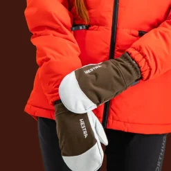 Alpine Mitten Army leather Heli ski 24/25 - Skidhandskar - Alpine Mitten Army leather Heli ski 24/25