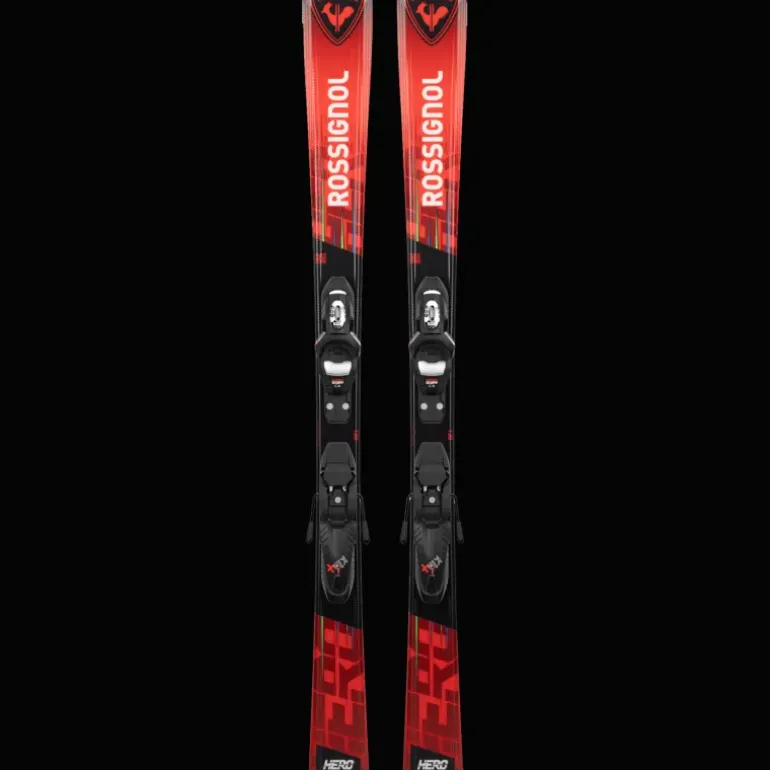 Alpine Skis JR HERO 100-140 24/25, alpinskidor, junior - Pist - Alpine Skis JR HERO 100-140 24/25, alpinskidor, junior