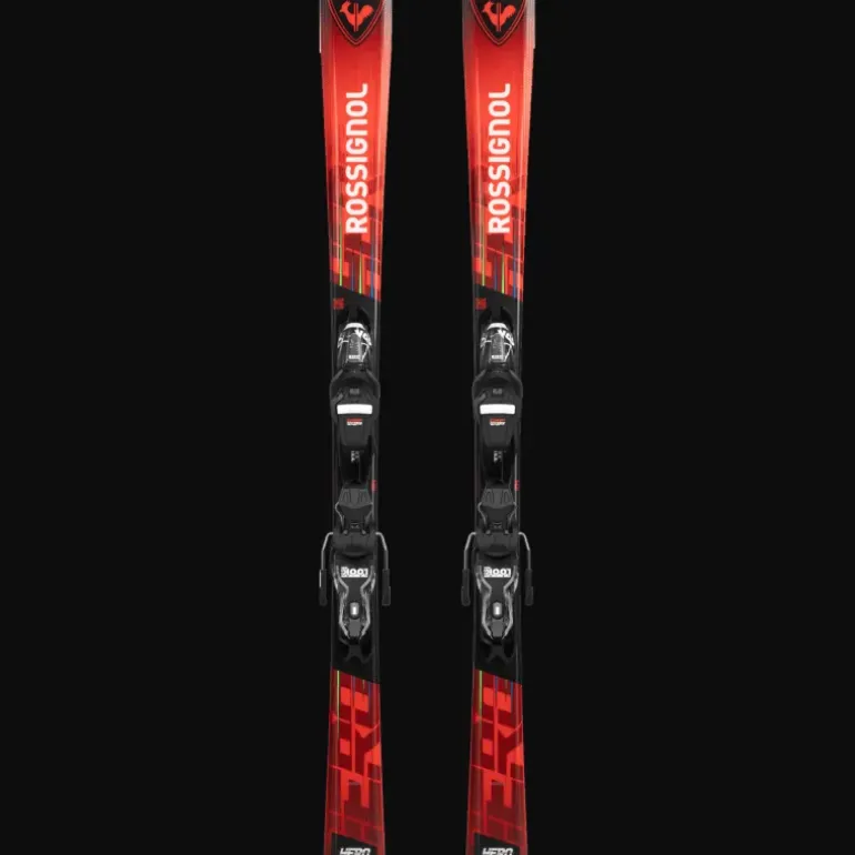 Alpine Skis JR HERO 130-150 24/25, carvingskida, junior - Pist - Alpine Skis JR HERO 130-150 24/25, carvingskida, junior