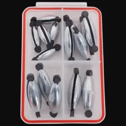 Assorted Split Shots Lead Free Rubber Lock, kulsänke - Diverse Fiskeutrustning - Assorted Split Shots Lead Free Rubber Lock, kulsänke