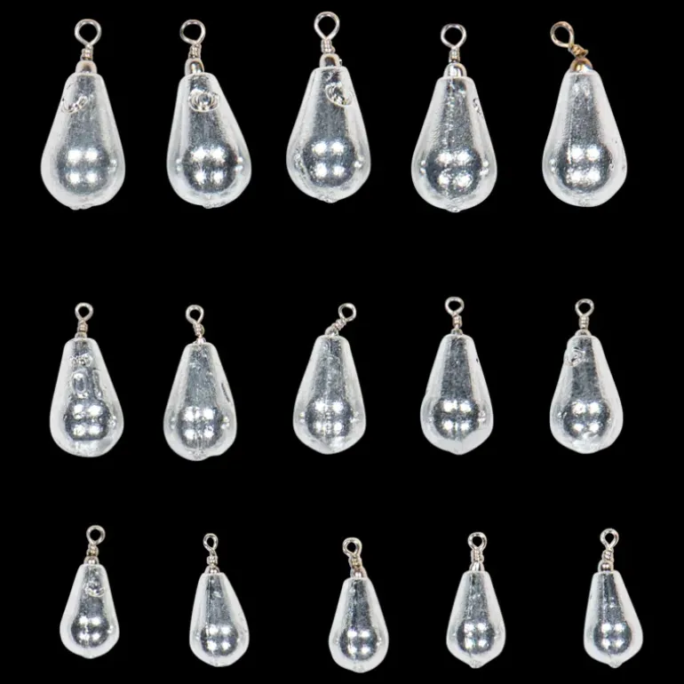 Assorted Teardrop Shot Lead Free, päronsänke - Diverse Fiskeutrustning - Assorted Teardrop Shot Lead Free, päronsänke