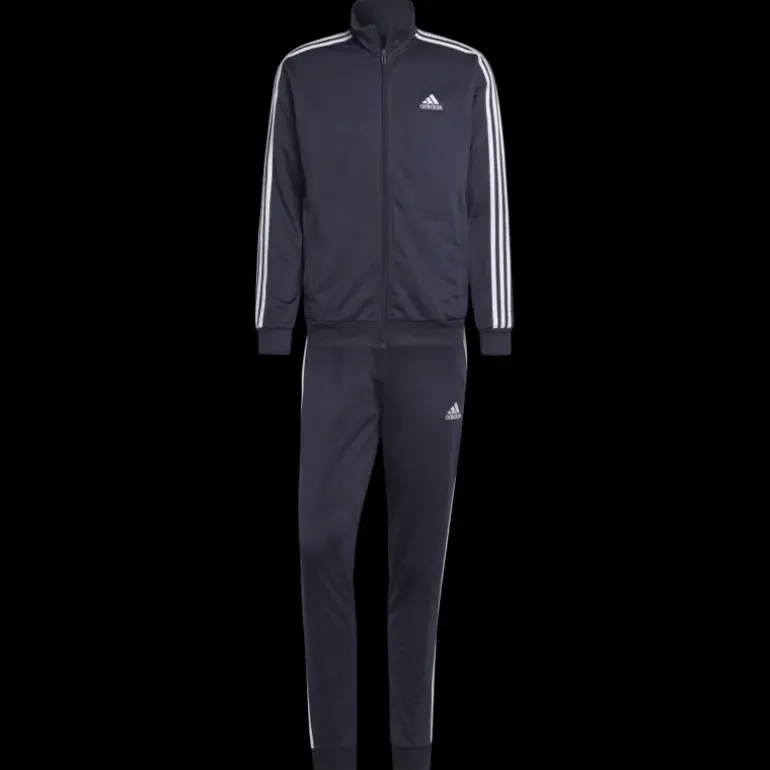 Basic 3-Stripes Tricot Tracksuit, joggingdress, herr - Fritidsbyxor - Basic 3-Stripes Tricot Tracksuit, joggingdress, herr