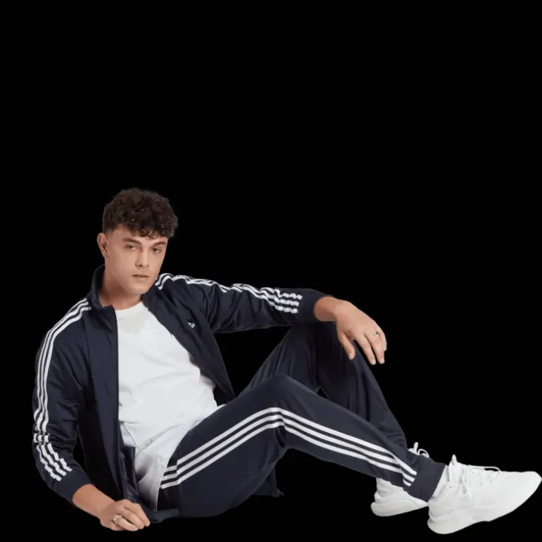 Basic 3-Stripes Tricot Tracksuit, joggingdress, herr - Fritidsbyxor - Basic 3-Stripes Tricot Tracksuit, joggingdress, herr