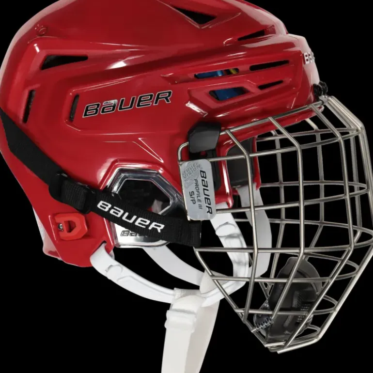Bauer Re-Akt 150 Helmet Combo 23/24, hockeyhjälm unisex - Hockeyhjälm - Bauer Re-Akt 150 Helmet Combo 23/24, hockeyhjälm unisex