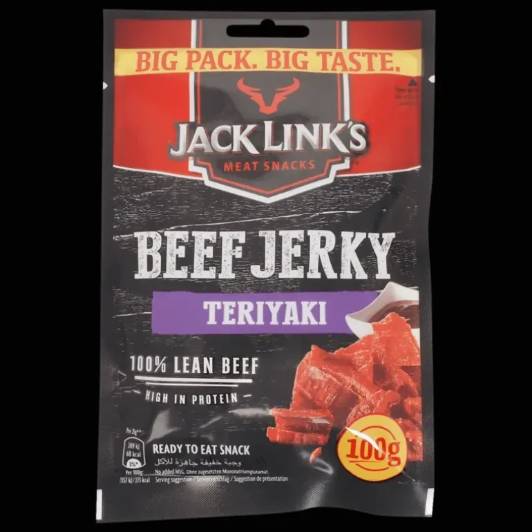 Beef Jerky 100 G Teriyaki, torkat kött - Frystorkad Mat - Beef Jerky 100 G Teriyaki, torkat kött