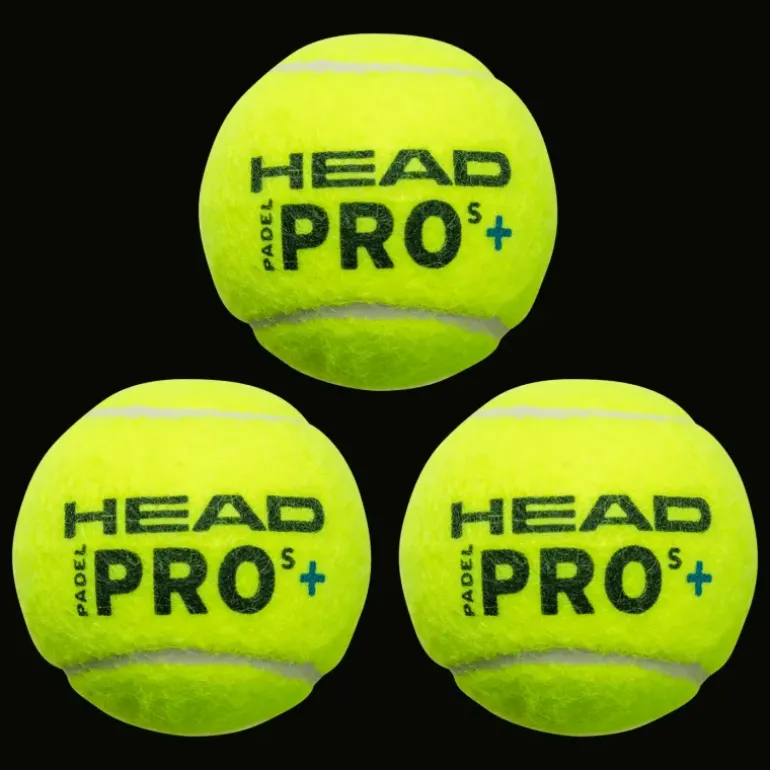3B Head Padel Pro S+, padelbollar - Tillbehör - 3B Head Padel Pro S+, padelbollar