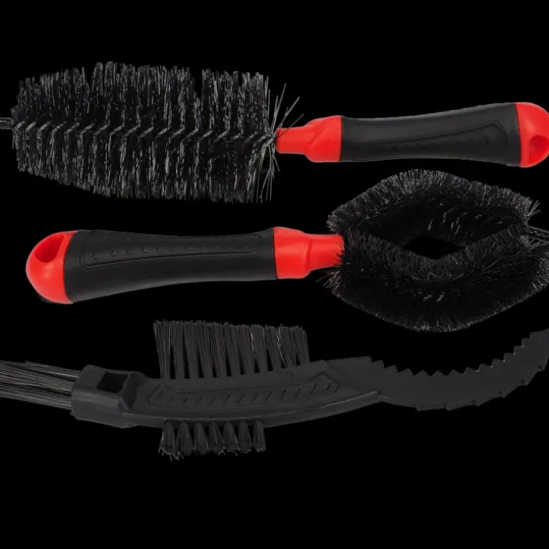 Bike Clean Brush Set, rengöringsborstar, 3 st. - Cykelverktyg - Bike Clean Brush Set, rengöringsborstar, 3 st.