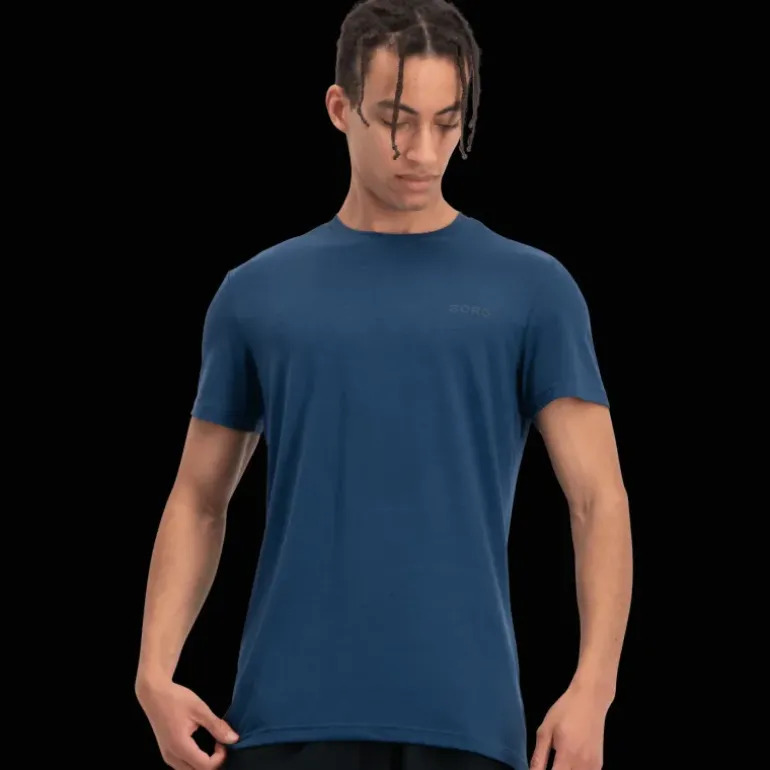 Borg Lyocell Blend T-Shirt, träningströja, herr - Tränings-T-Shirts - Borg Lyocell Blend T-Shirt, träningströja, herr