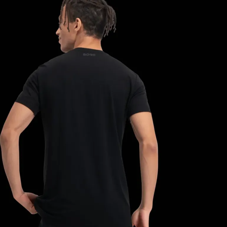 Borg Lyocell Blend T-Shirt, träningströja, herr - Tränings-T-Shirts - Borg Lyocell Blend T-Shirt, träningströja, herr