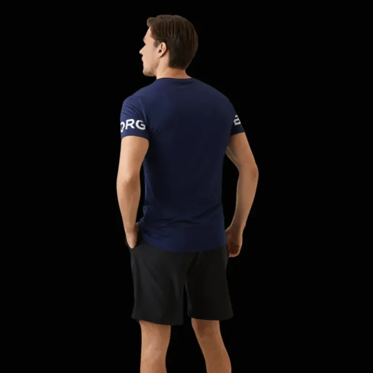 Borg Tee, t-shirt herr - Tränings-T-Shirts - Borg Tee, t-shirt herr