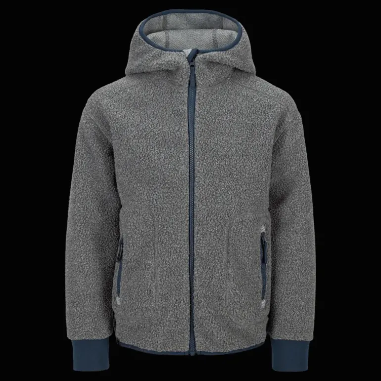 Branas Teddy Fleece Jacket, fleecejacka junior - Fleecetröjor - Branas Teddy Fleece Jacket, fleecejacka junior
