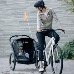 Breeze double (incl bicycle arm & stroller wheel), cykelvagn, barnvagn, joggingvagn - Vagnar - Breeze double (incl bicycle arm & stroller wheel), cykelvagn, barnvagn, joggingvagn