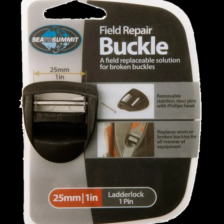 Buckle 20mm Ladderlock 1 Pin Black - Diverse Vandringsutrustning - Buckle 20mm Ladderlock 1 Pin Black