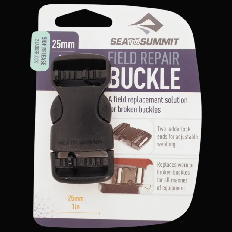 Buckle 25Mm Side Release Black, reservclips - Diverse Vandringsutrustning - Buckle 25Mm Side Release Black, reservclips