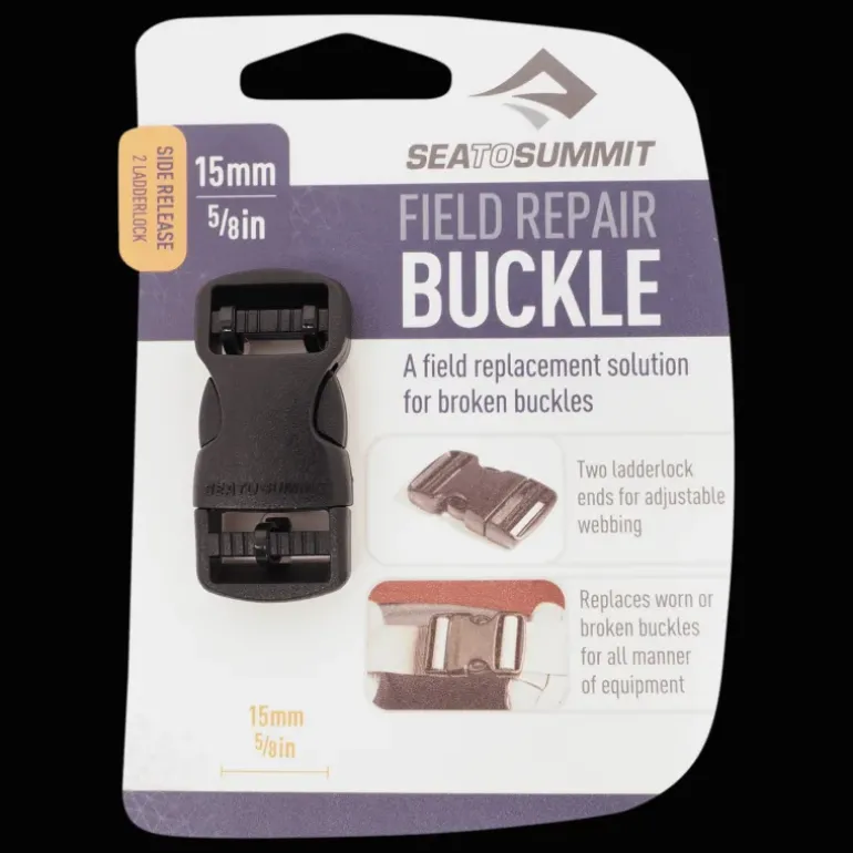 Buckle 15Mm Side Release Black, reservclips - Diverse Vandringsutrustning - Buckle 15Mm Side Release Black, reservclips