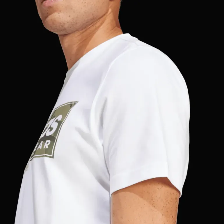 Camo Linear Graphic T-Shirt, t-shirt, herr - Fritids-T-Shirt - Camo Linear Graphic T-Shirt, t-shirt, herr