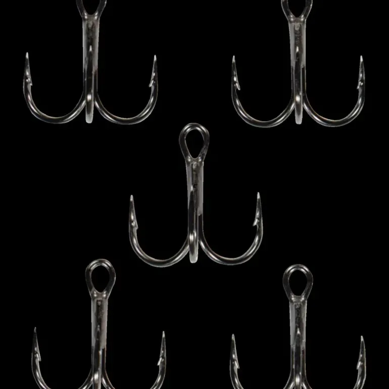 4551cb Rapala Pike Coastal Black 5-pack, treblekrok - Diverse Fiskeutrustning - 4551cb Rapala Pike Coastal Black 5-pack, treblekrok
