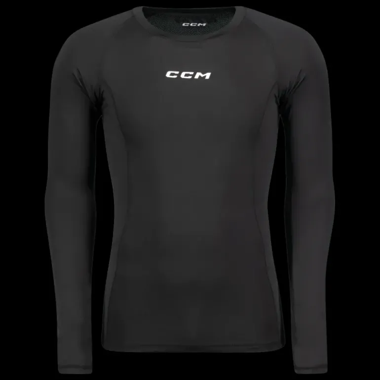CCM Men's Performance Compression Long-Sleeve Top, kompressionströja herr - Underställ - CCM Men's Performance Compression Long-Sleeve Top, kompressionströja herr