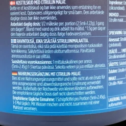 Citrulin Malat, kosttillskott - Hälsokost - Citrulin Malat, kosttillskott