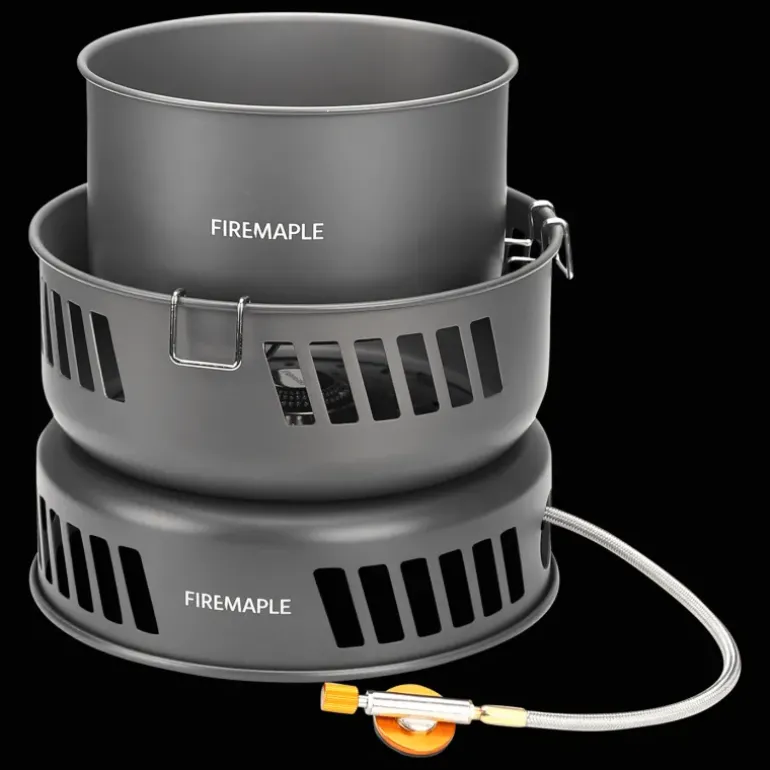Cooking Kit W/gas Burner, stormkök med gasbrännare - Stormkök & Brännare - Cooking Kit W/gas Burner, stormkök med gasbrännare