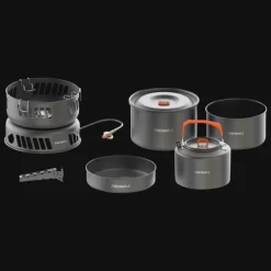 Cooking Kit W/gas Burner, stormkök med gasbrännare - Stormkök & Brännare - Cooking Kit W/gas Burner, stormkök med gasbrännare