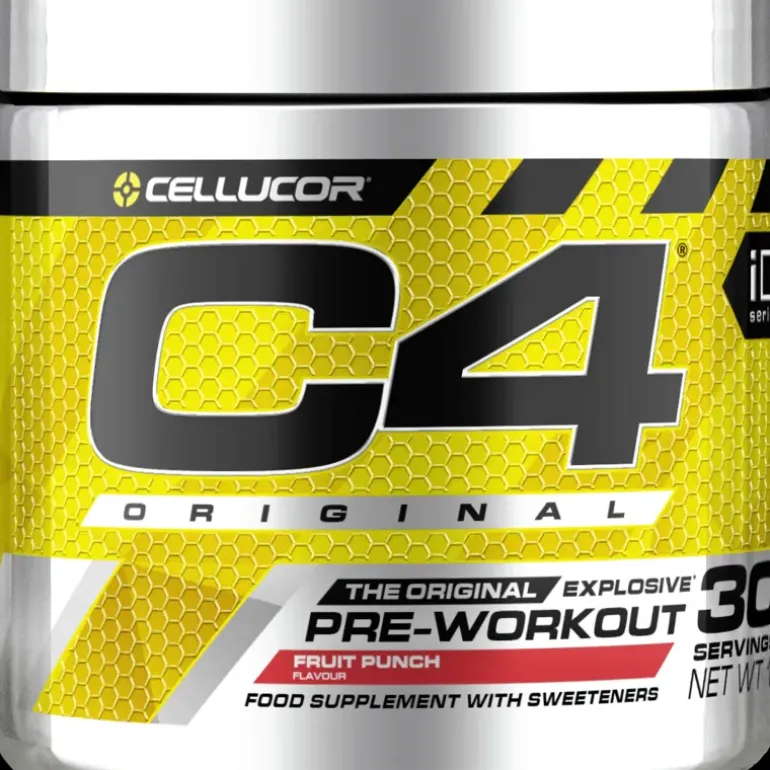 C4 Original Fruit Punch, pre-workout-pulver - Pre-Workout - C4 Original Fruit Punch, pre-workout-pulver