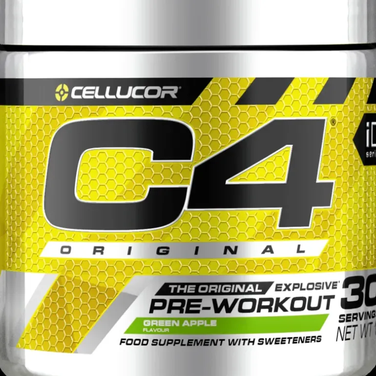 C4 Original Green Apple, pre-workout-pulver - Pre-Workout - C4 Original Green Apple, pre-workout-pulver