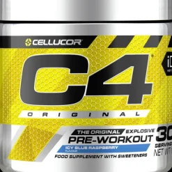 C4 Original Icy Blue Raspberry, pre-workout-pulver - Pre-Workout - C4 Original Icy Blue Raspberry, pre-workout-pulver
