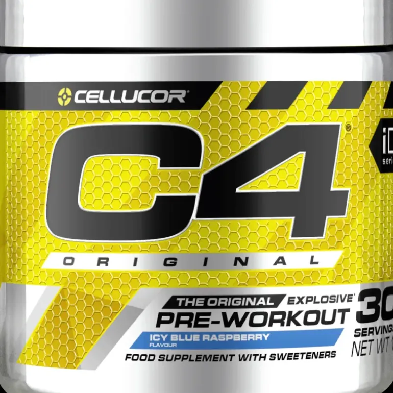 C4 Original Icy Blue Raspberry, pre-workout-pulver - Pre-Workout - C4 Original Icy Blue Raspberry, pre-workout-pulver