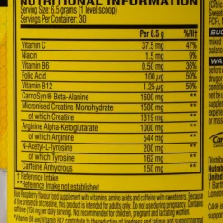 C4 Original Icy Blue Raspberry, pre-workout-pulver - Pre-Workout - C4 Original Icy Blue Raspberry, pre-workout-pulver