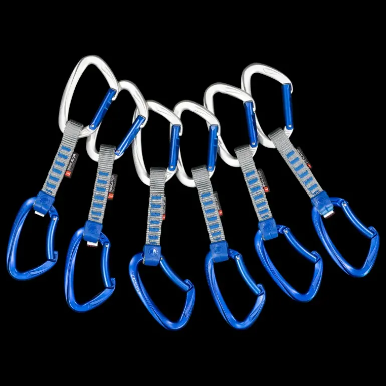 Crag Keylock 10 cm Indicator 6-Pack, slinga - Karbiner, Quickdraw & Via Ferrata - Crag Keylock 10 cm Indicator 6-Pack, slinga