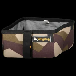 Crumple Travel Bowl Swedish Camo, hundskål - Mat & Matskålar - Crumple Travel Bowl Swedish Camo, hundskål