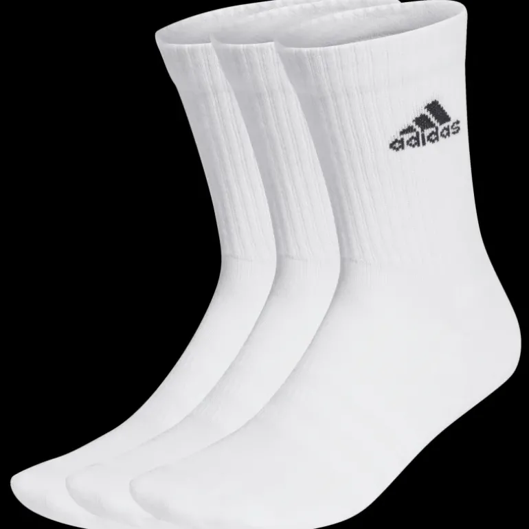 Cushioned Crew Socks 3 Pairs, tennisstrumpor, unisex - Strumpor - Cushioned Crew Socks 3 Pairs, tennisstrumpor, unisex