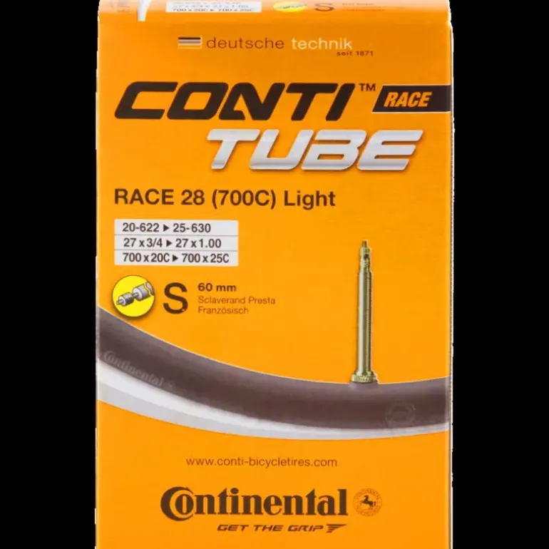 Cykelslang Conti light Race 700c 18/25 60mm - Cykelslang - Cykelslang Conti light Race 700c 18/25 60mm
