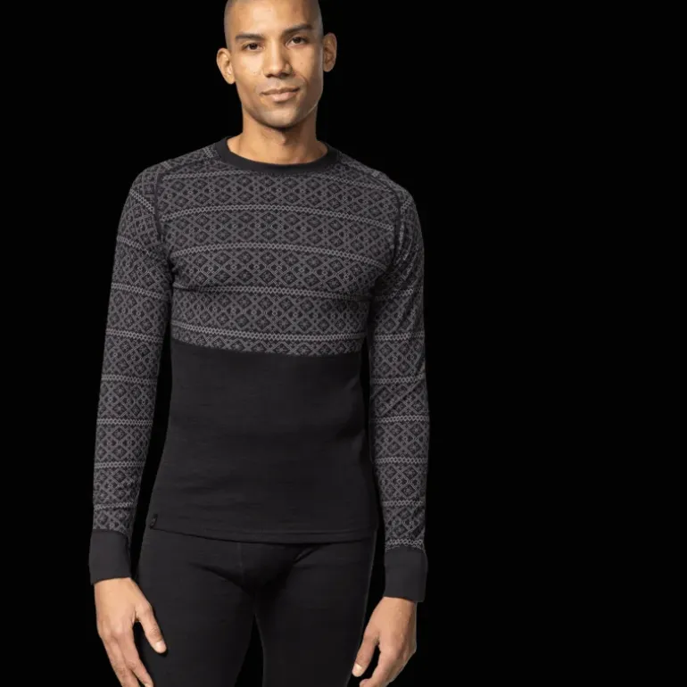 Dalen 2-layer Wool Roundneck, ulltröja, herr - Överdelar Ull Herr - Dalen 2-layer Wool Roundneck, ulltröja, herr