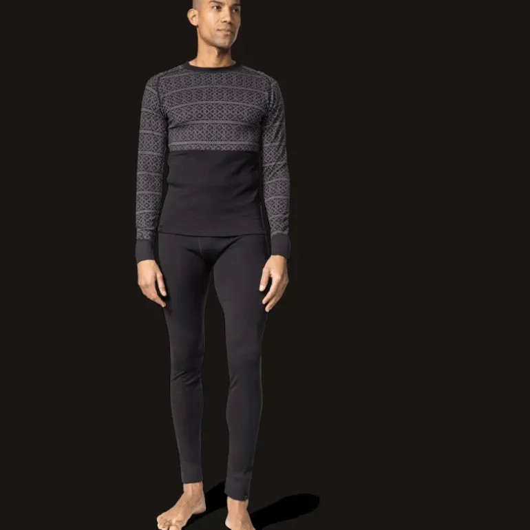 Dalen 2-layer Wool Roundneck, ulltröja, herr - Överdelar Ull Herr - Dalen 2-layer Wool Roundneck, ulltröja, herr