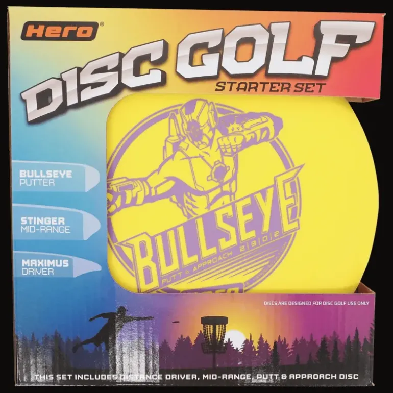 3 Disc Golf Starter Set, start-kit för frisbeegolf - - 3 Disc Golf Starter Set, start-kit för frisbeegolf