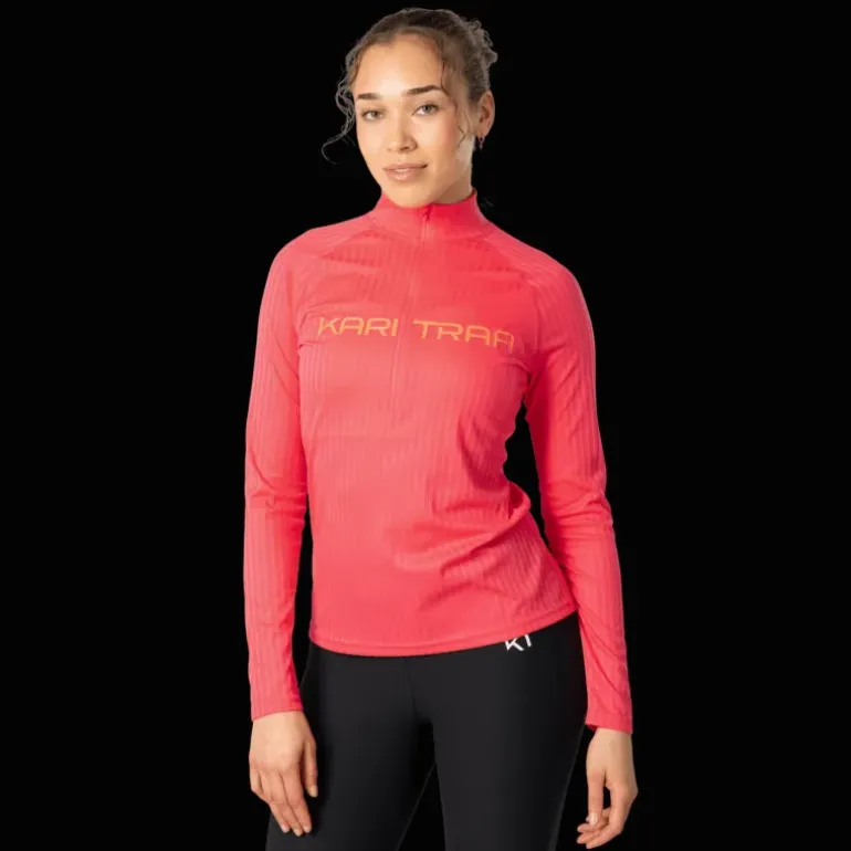 Ella Baselayer Halfzip, superunderkläder, dam - Överdelar Syntet Dam - Ella Baselayer Halfzip, superunderkläder, dam