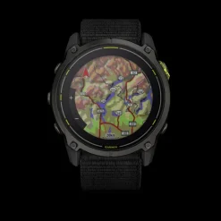 Enduro 3 – 51 mm, Solar, Sapphire, Carbon Gray DLC Ti, ultrafit Nylon Strap, smartklocka, unisex - Pulsklocka - Enduro 3 – 51 mm, Solar, Sapphire, Carbon Gray DLC Ti, ultrafit Nylon Strap, smartklocka, unisex