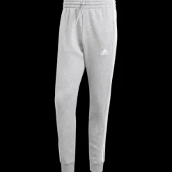 Essentials Fleece 3-Stripes Tapered Cuff Joggers, joggingbyxor, herr - Fritidsbyxor - Essentials Fleece 3-Stripes Tapered Cuff Joggers, joggingbyxor, herr