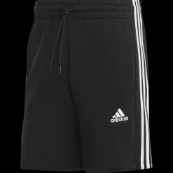 Essentials French Terry 3-Stripes Shorts, shorts, herr - Fritidsshorts - Essentials French Terry 3-Stripes Shorts, shorts, herr