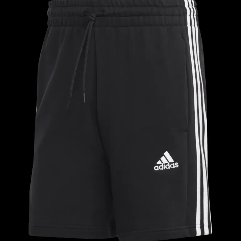 Essentials French Terry 3-Stripes Shorts, shorts, herr - Fritidsshorts - Essentials French Terry 3-Stripes Shorts, shorts, herr