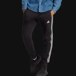 Essentials French Terry 3-Stripes Pant, joggingbyxor, herr - Fritidsbyxor - Essentials French Terry 3-Stripes Pant, joggingbyxor, herr