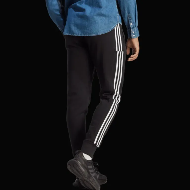 Essentials French Terry 3-Stripes Pant, joggingbyxor, herr - Fritidsbyxor - Essentials French Terry 3-Stripes Pant, joggingbyxor, herr