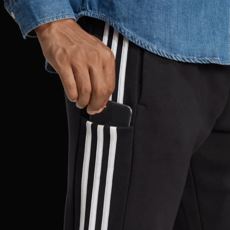 Essentials French Terry 3-Stripes Pant, joggingbyxor, herr - Fritidsbyxor - Essentials French Terry 3-Stripes Pant, joggingbyxor, herr