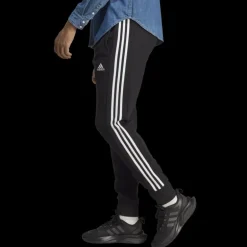 Essentials French Terry 3-Stripes Pant, joggingbyxor, herr - Fritidsbyxor - Essentials French Terry 3-Stripes Pant, joggingbyxor, herr