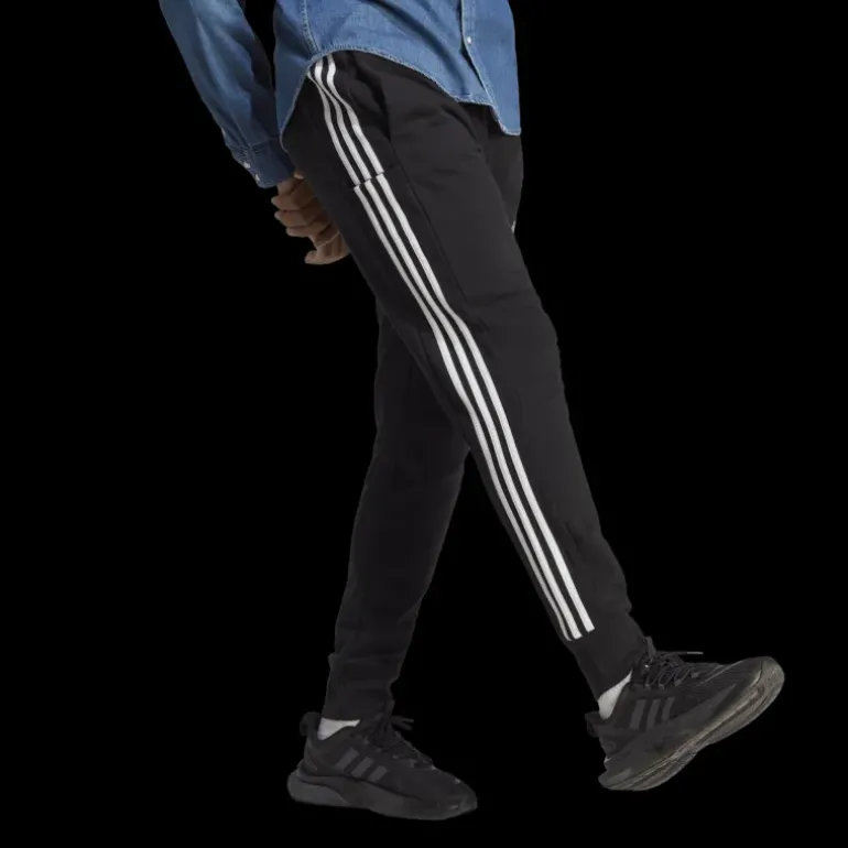 Essentials French Terry 3-Stripes Pant, joggingbyxor, herr - Fritidsbyxor - Essentials French Terry 3-Stripes Pant, joggingbyxor, herr